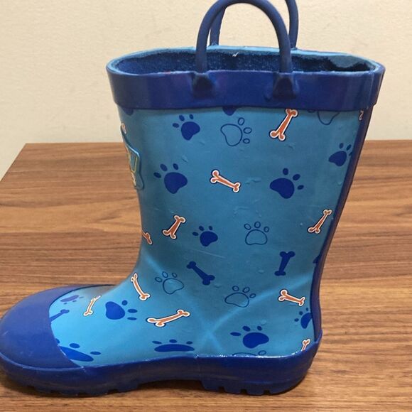 Paw Patrol Toddler Boys Waterproof Boots for Rainy Days. Size 11-12. - Picture 5 of 7
